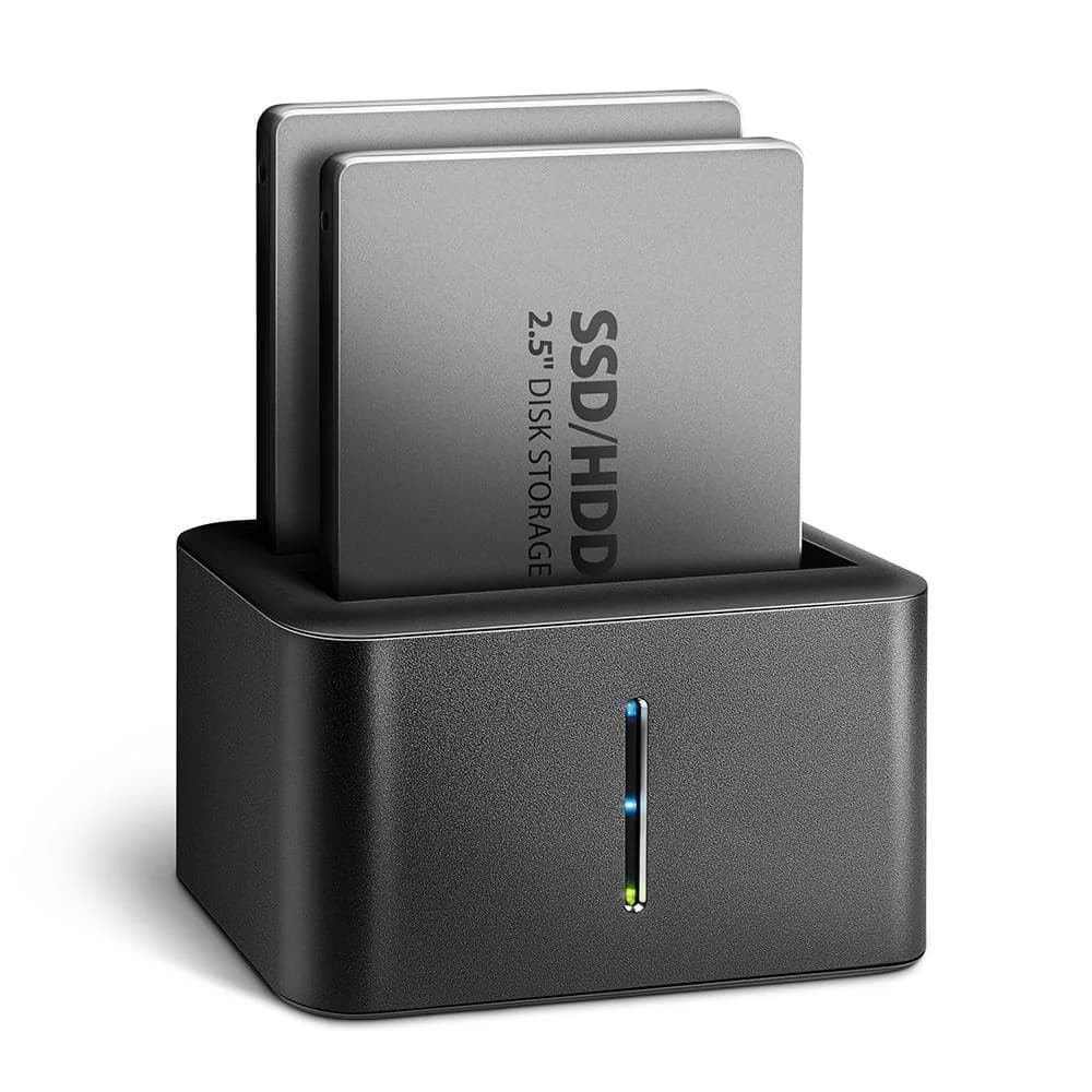SSD ACC DOCK STATION USB3.2/2.5" SATA 6G ADSA-D25 AXAGON - Image 1