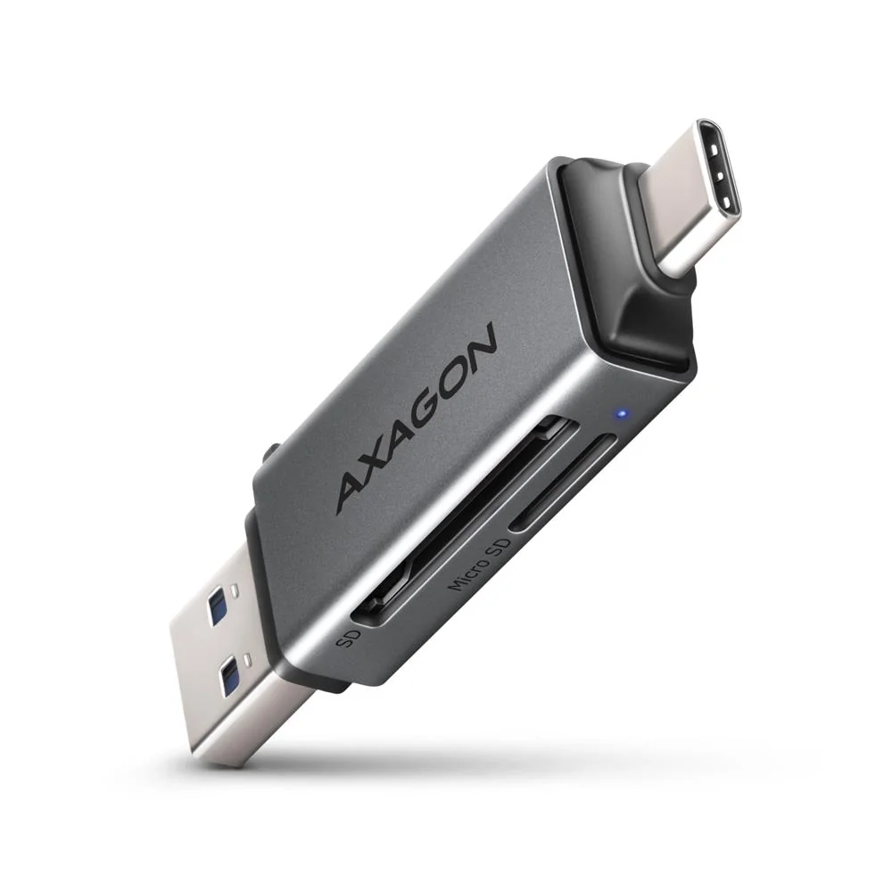 MEMORY READER USB-C+USB3.2 2SL/SD/MICROSD CRE-DAC AXAGON - Image 1
