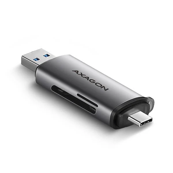 MEMORY READER USB-C+USB3.2 2SL/SD/MICROSD CRE-SAC AXAGON - Image 1
