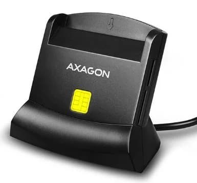 CARD READER STAND SMARTCARD/USB2.0 CRE-SM2 AXAGON - Image 1