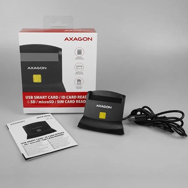 CARD READER STAND SMARTCARD/USB2.0 CRE-SM2 AXAGON - Image 8