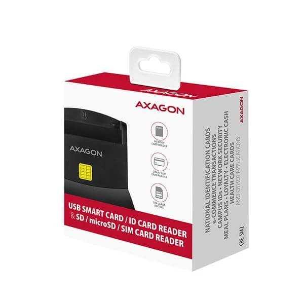CARD READER STAND SMARTCARD/USB2.0 CRE-SM2 AXAGON - Image 9