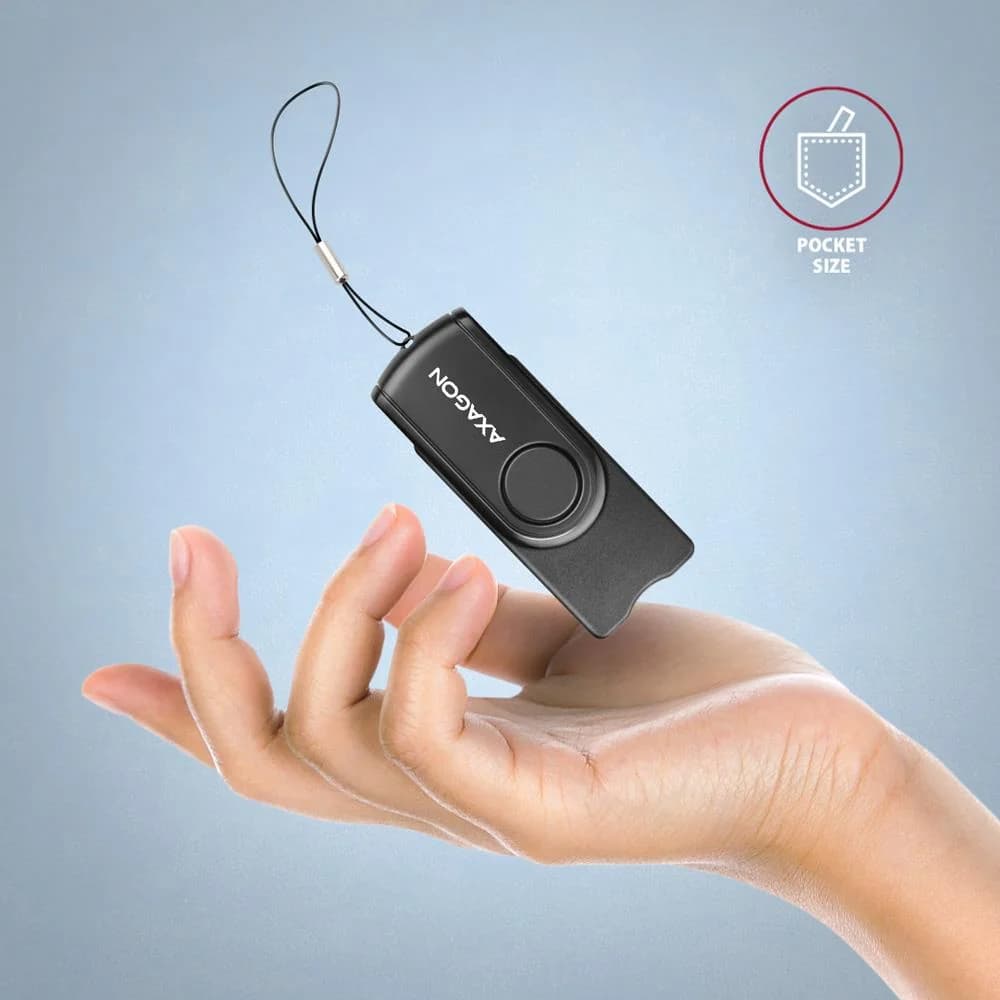 CARD READER USB-C+USB2.0 4SLOT/SMARTCARD CRE-SMP2A AXAGON - Image 5