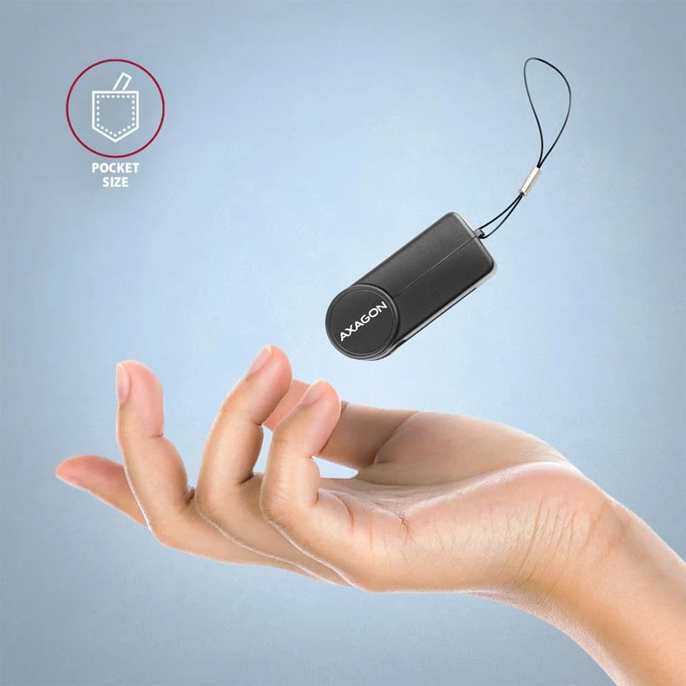 CARD READER POCKET SMARTCARD/USB-C CRE-SMPC AXAGON - Image 5