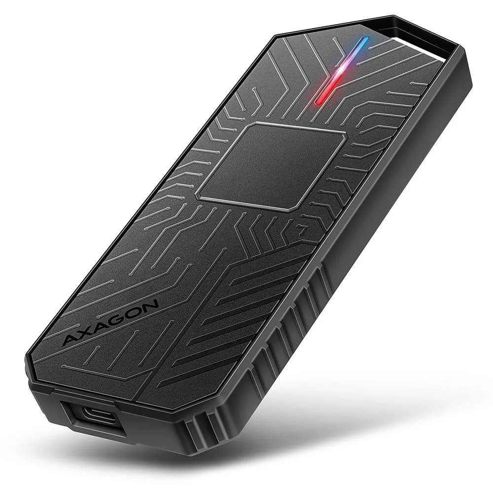 SSD ACC ENCLOSURE M.2 NVME/SATA USB-C EEM2-GAM AXAGON - Image 1