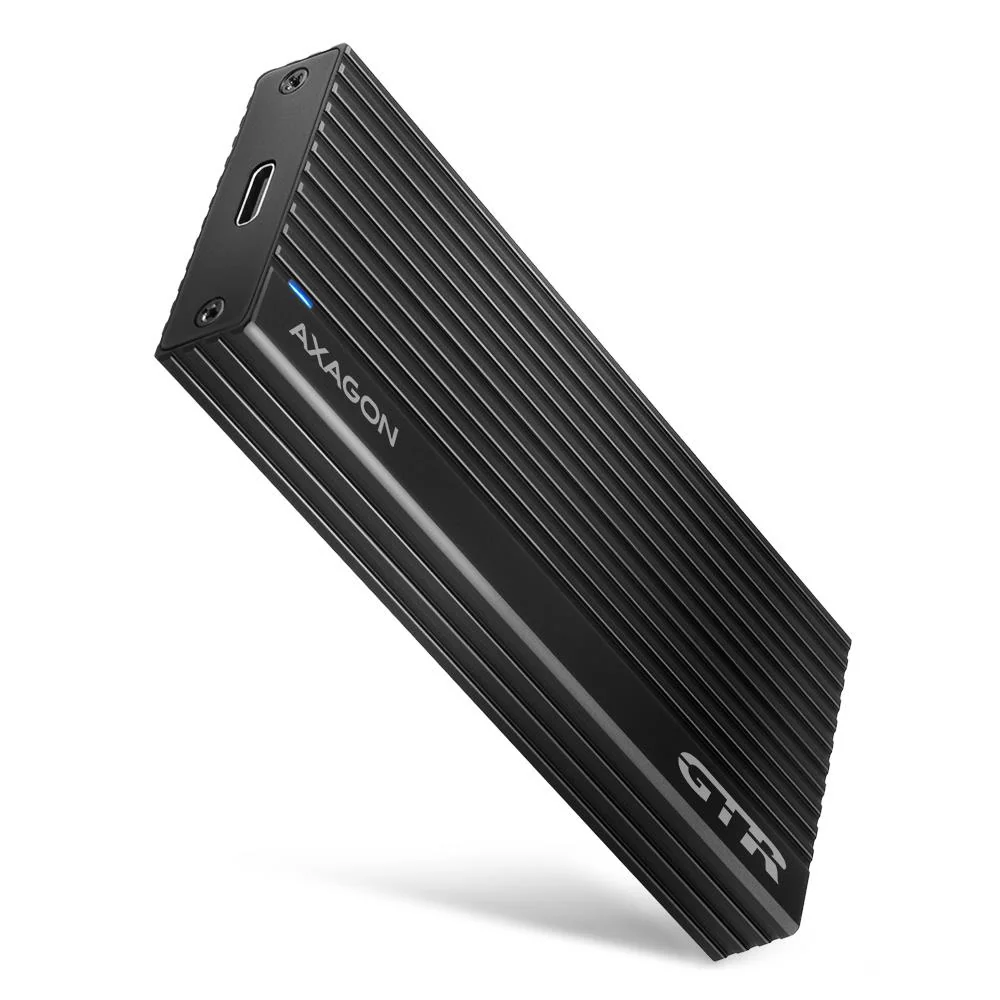 SSD ACC ENCLOSURE M.2 NVME/USB-C EEM2-GTR AXAGON - Image 1