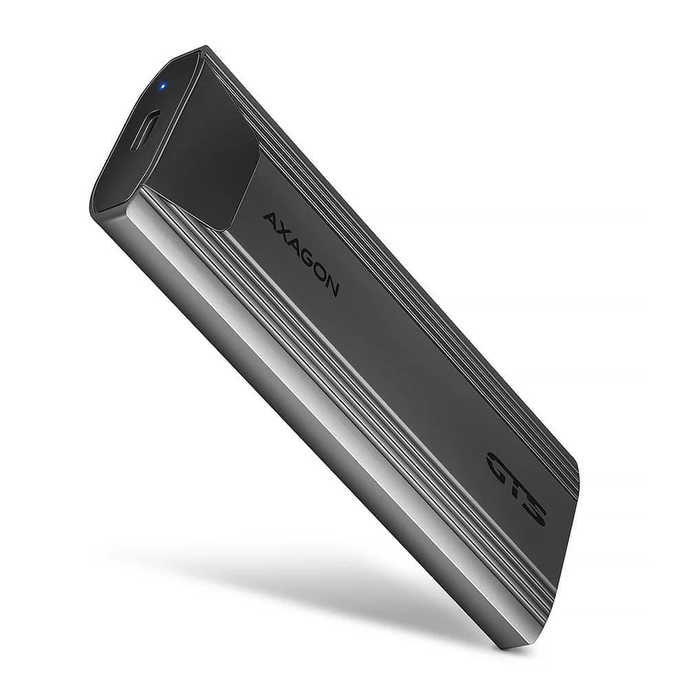 SSD ACC ENCLOSURE M.2 NVME/SATA USB-C EEM2-GTS2 AXAGON - Image 1