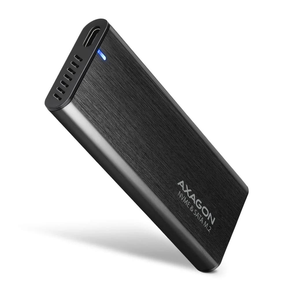 SSD ACC ENCLOSURE M.2 NVME/SATA USB-C EEM2-SB2 AXAGON - Image 1