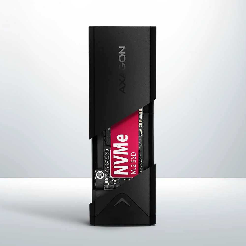 SSD ACC ENCLOSURE M.2 NVME/USB-C EEM2-UB2 AXAGON - Image 2