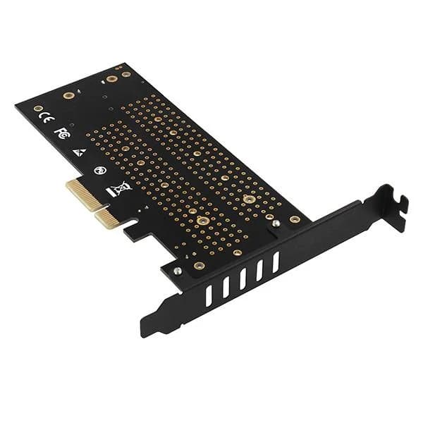 SSD ACC ADAPTER NVME/SATA/M.2/PCIE SP&LP PCEM2-DC AXAGON - Image 3