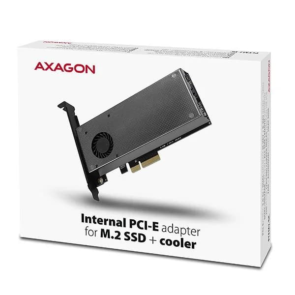 SSD ACC ADAPTER NVME/SATA/M.2/PCIE SP&LP PCEM2-DC AXAGON - Image 6