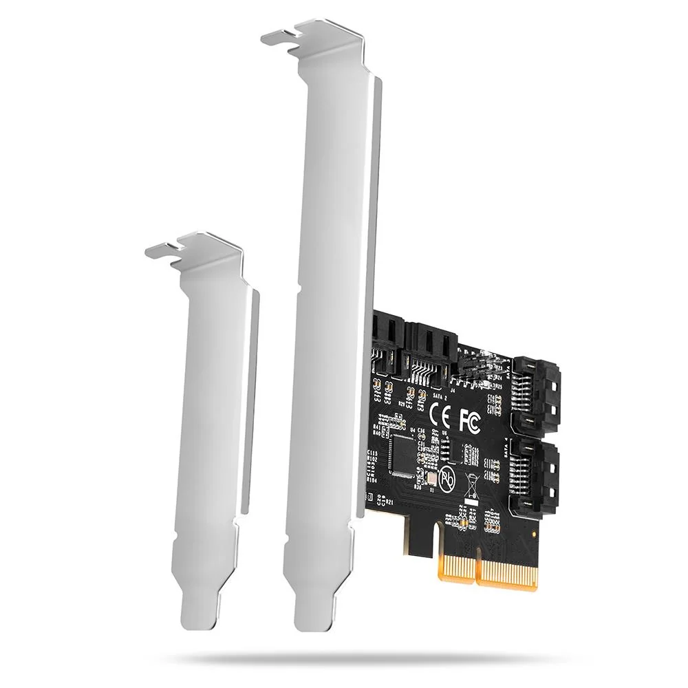 SSD ACC I/O CONTROLLER PCIE/SATA 6G PCES-SA4X4 AXAGON - Image 1