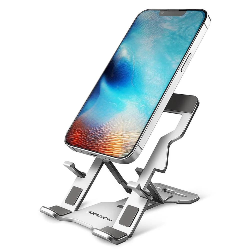 MOBILE ACC STAND 4"-10.5"/ALU STND-M AXAGON - Image 1