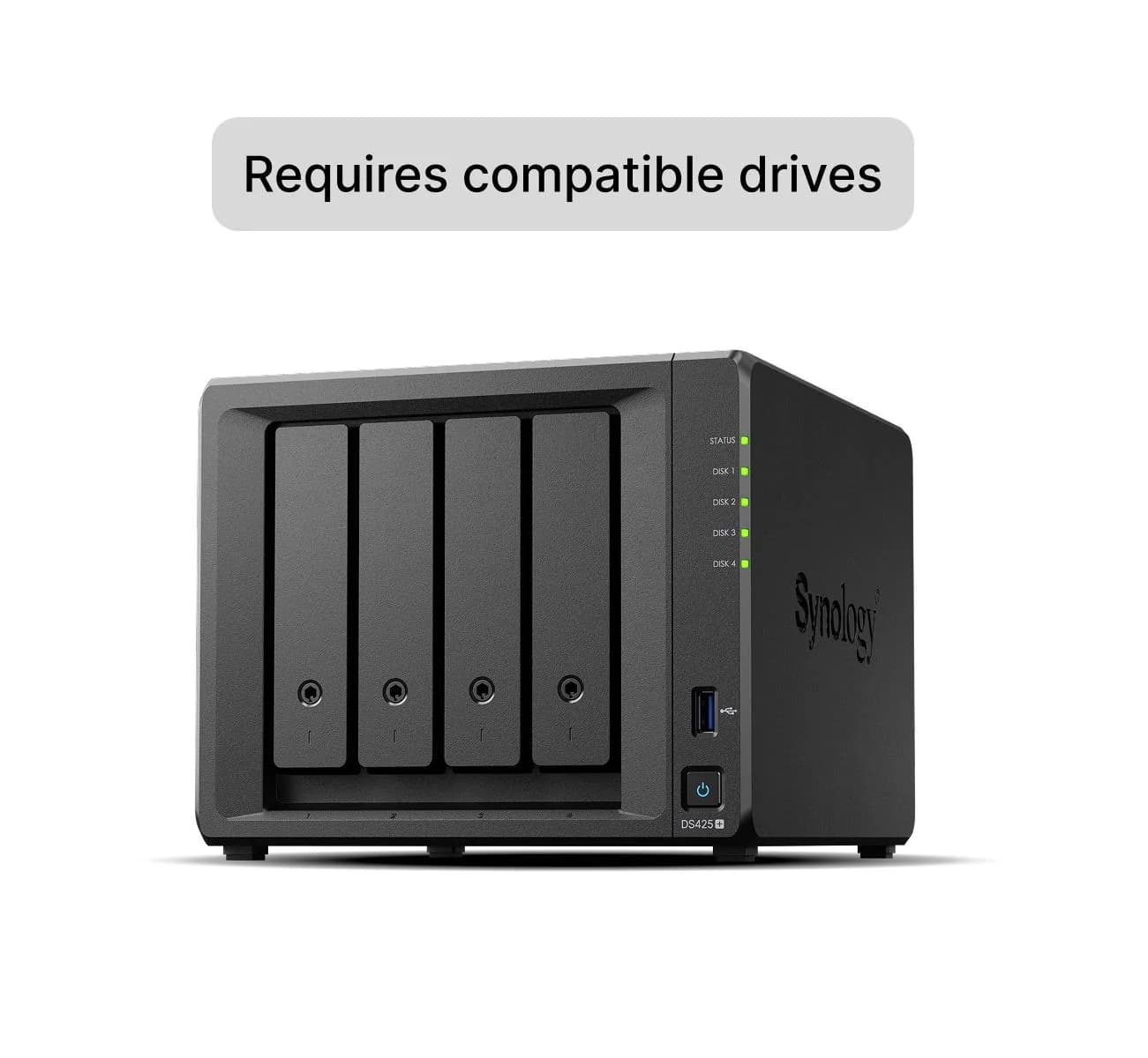 NAS STORAGE TOWER 4BAY/2GB DS425+ SYNOLOGY - Image 1
