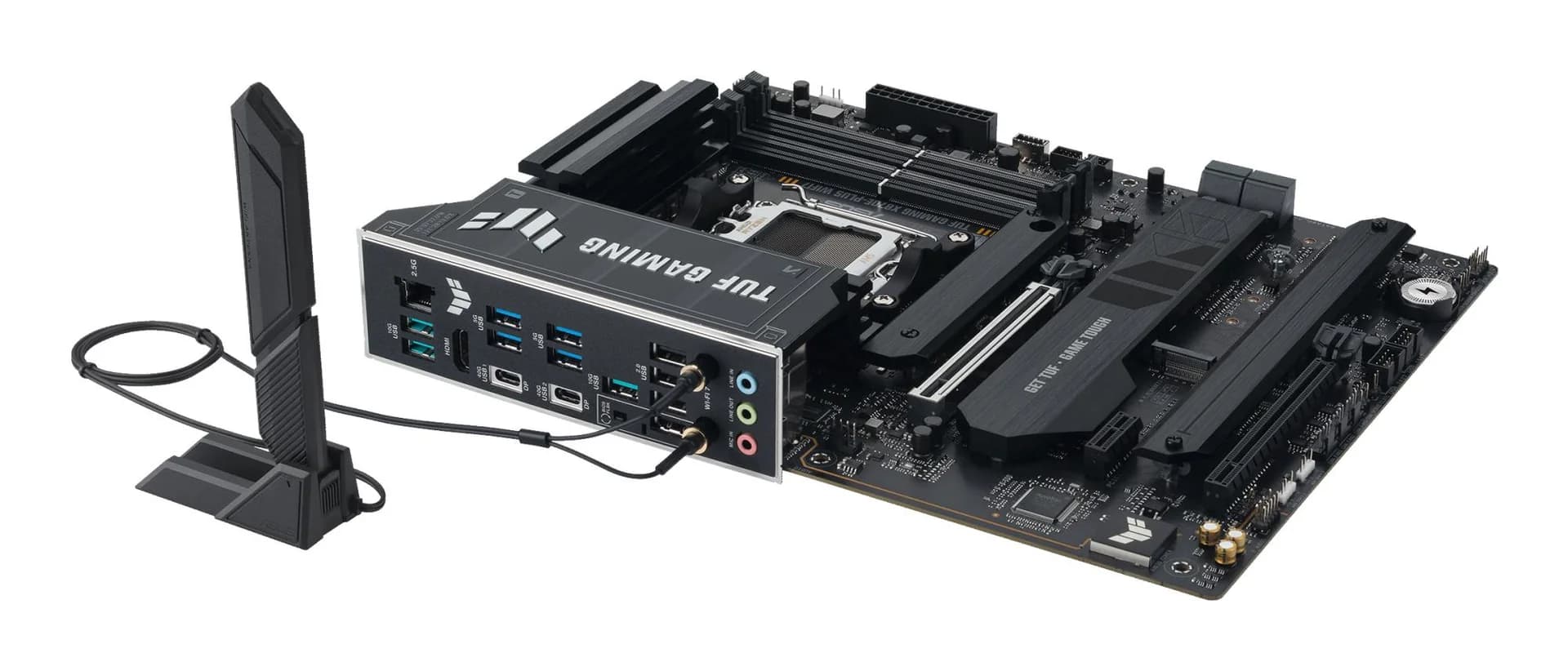 Mainboard|ASUS|AMD X870E|SAM5|ATX|Memory DDR5|Memory slots 4|1xPCI-Express 3.0 1x|1xPCI-Express 4.0 16x|1xPCI-Express 5.0 16x|4xM.2|1xHDMI|4xUSB 2.0|7xUSB 3.2|2xUSB-C|1xRJ45|3xAudio port|TUFGAMX870E-PLUSWIFI7 - Image 8