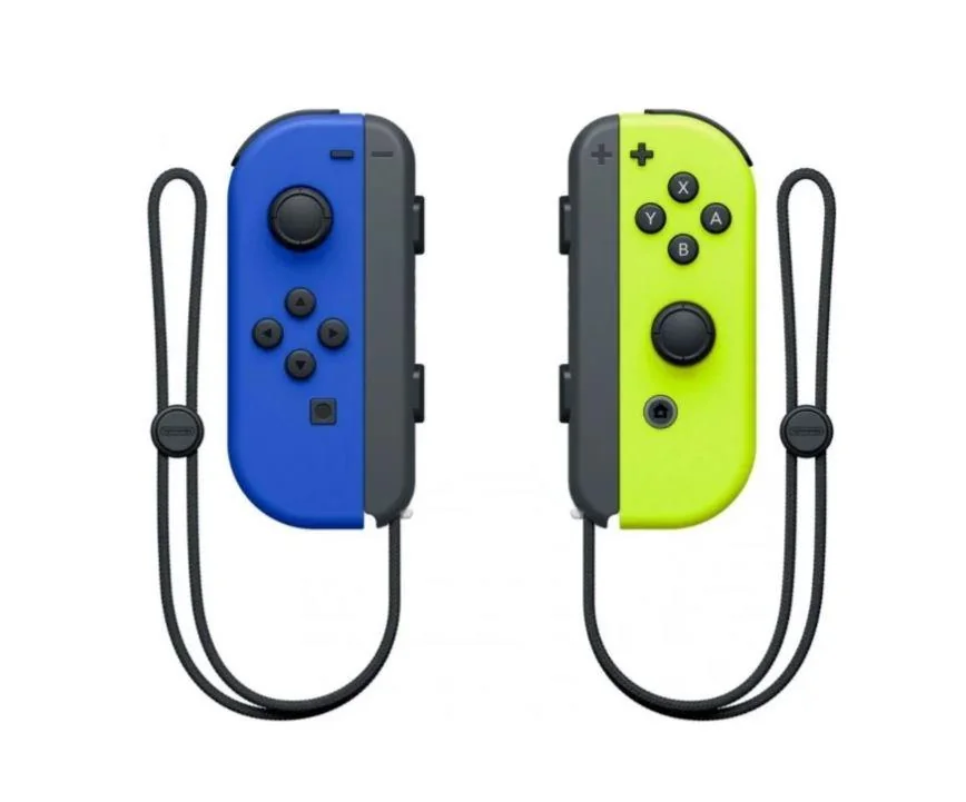 CONSOLE ACC CONTROLLER PAIR/JOY-CON BL/Y 212033 NINTENDO - Image 1