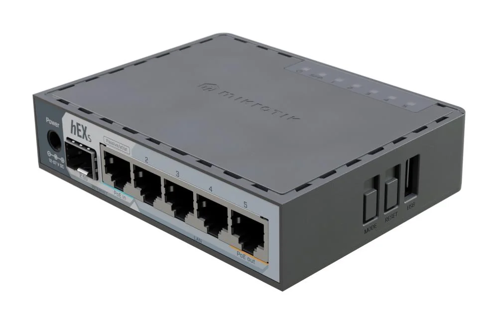 Switch MIKROTIK 	E60iUGS PoE ports 1 18 Watts E60IUGS - Image 1