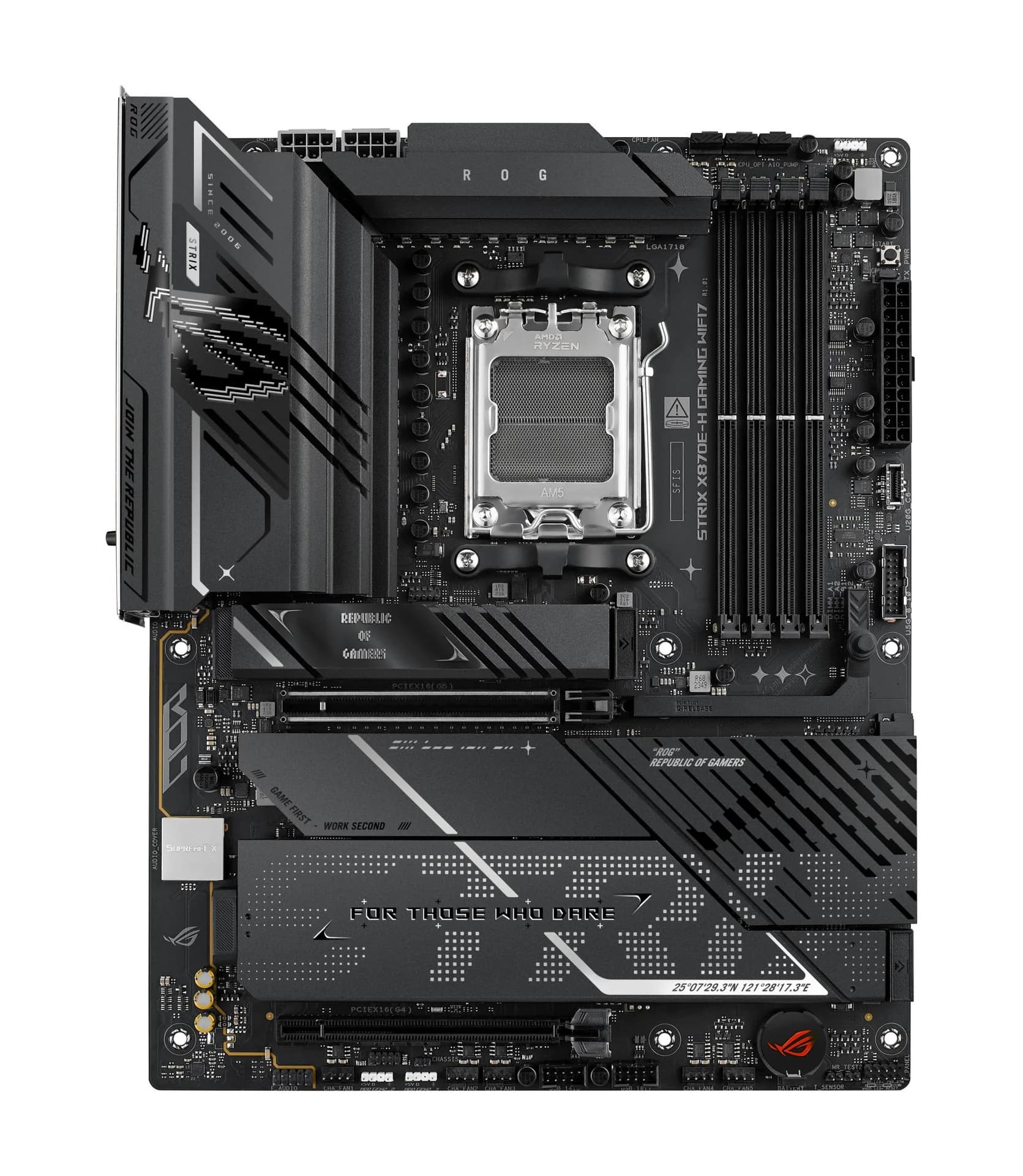 Mainboard|ASUS|AMD X870E|SAM5|ATX|Memory DDR5|Memory slots 4|STRIXX870E-HGAMWIFI7 - Image 1