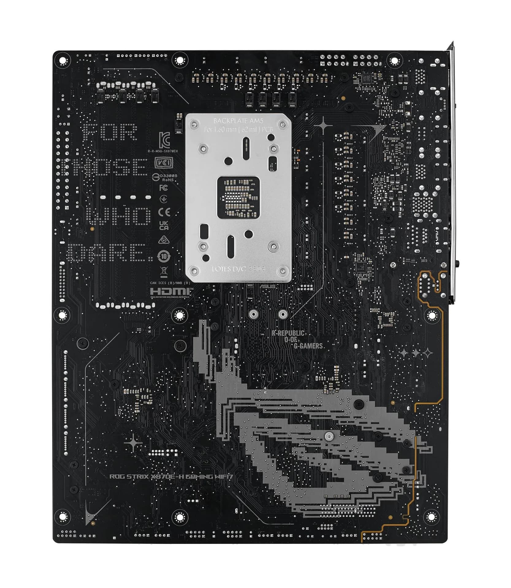 Mainboard|ASUS|AMD X870E|SAM5|ATX|Memory DDR5|Memory slots 4|STRIXX870E-HGAMWIFI7 - Image 9