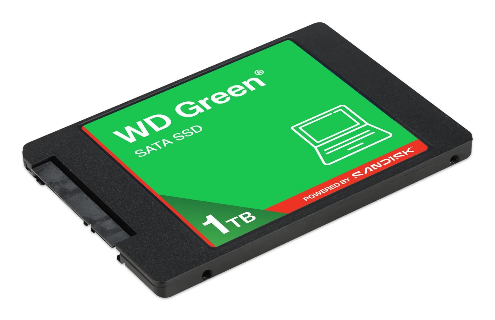 SSD SANDISK Green POWERED BY SANDISK 1000 GB Serial ATA III Read speed 545 MB/s 2.5" WDS100T5G0A-00CPT0 - Image 4