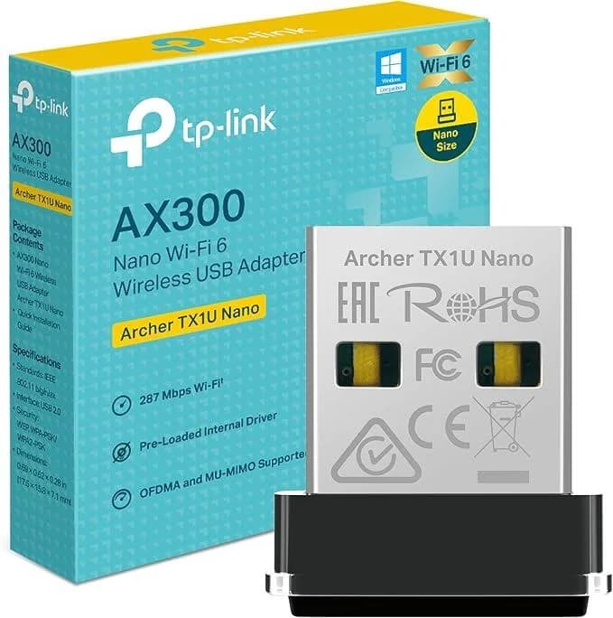 WRL ADAPTER 300MBPS USB/ARCHER TX1U NANO TP-LINK - Image 2