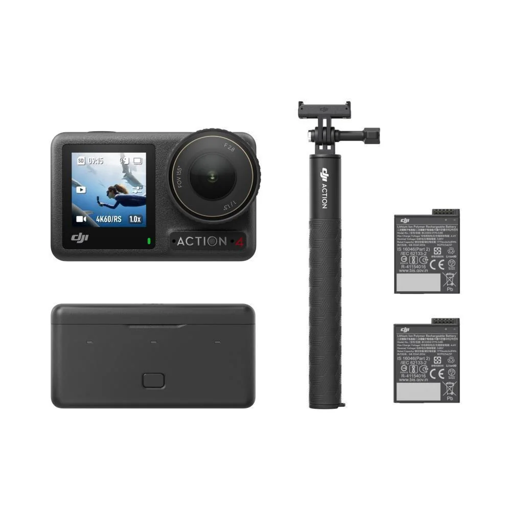 CAMERA OSMO ACTION 4 ADVENTURE/COMBO CP.OS.00000270 DJI - Image 6