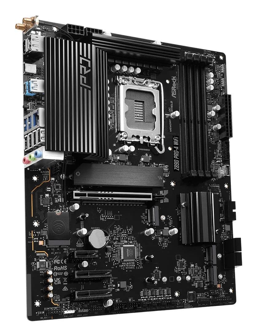 Mainboard|ASROCK|Intel Z890|LGA1851|ATX|Memory DDR5|Memory slots 4|Z890PRO-AWIFI - Image 4
