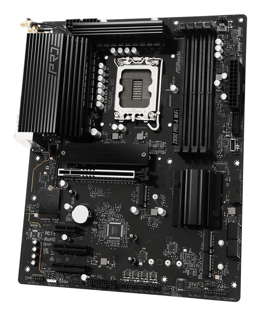 Mainboard|ASROCK|Intel Z890|LGA1851|ATX|Memory DDR5|Memory slots 4|Z890PRO-AWIFI - Image 5