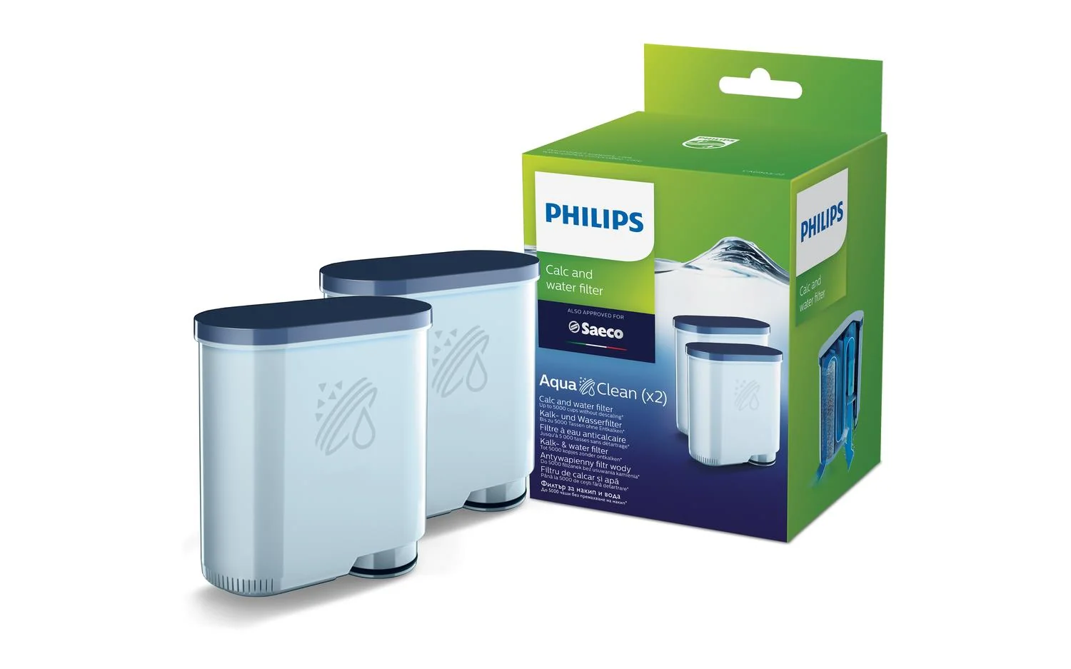 COFFEE MACHINE ACC FILTER/AQUACLEAN 2P CA6903/22 PHILIPS - Image 2