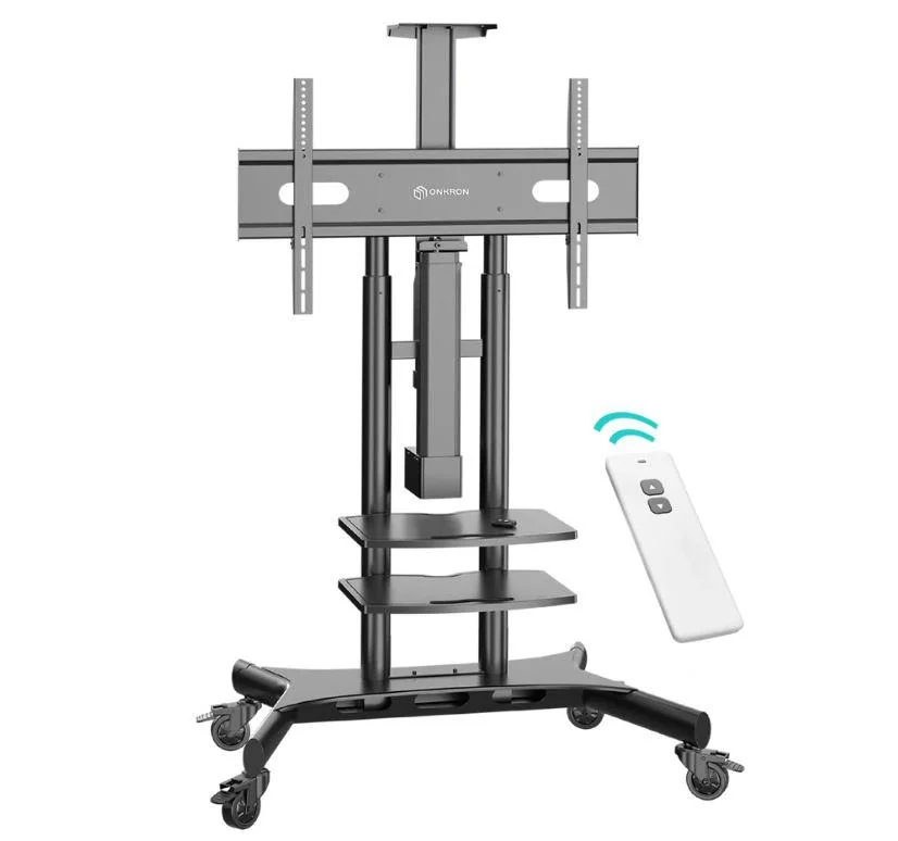 TV SET ACC MOTOR. MOBILE STAND/50-86" BLACK TS1881E-B ONKRON - Image 1