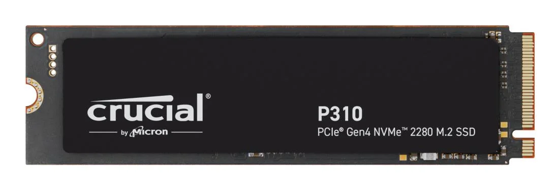 SSD CRUCIAL 800xTBW rating Read speed 7100 MB/s Write speed 6000 MB/s NVMe Yes PCI Express 4.0 M.2 4000 GB CT4000P310SSD8 - Image 1