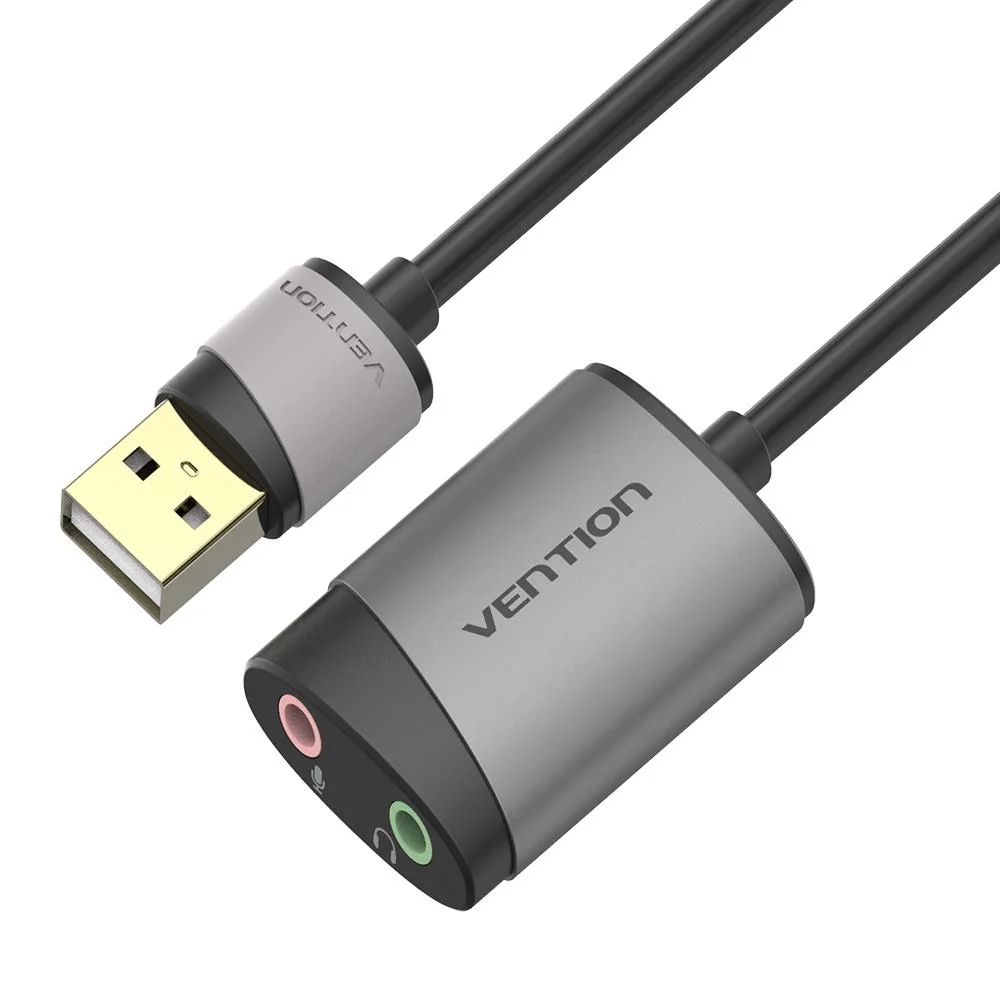 SOUND CARD USB 2-PORT/0.15M CDKHB VENTION - Image 1
