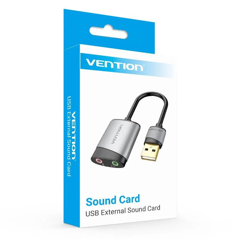 SOUND CARD USB 2-PORT/0.15M CDKHB VENTION - Image 6