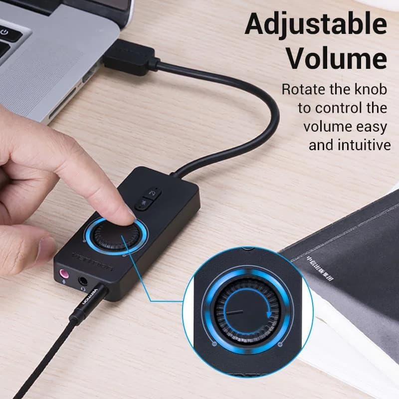 SOUND CARD ADAPTER USB/0.15M CDRBB VENTION - Image 13