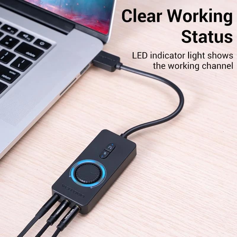 SOUND CARD ADAPTER USB/0.15M CDRBB VENTION - Image 15