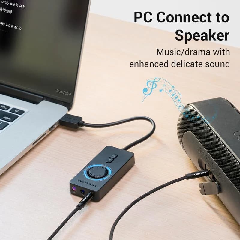 SOUND CARD ADAPTER USB/0.15M CDRBB VENTION - Image 8