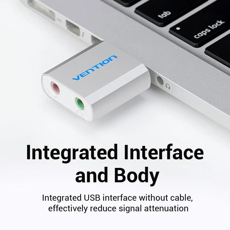 SOUND CARD USB 2-PORT/VAB-S13 VENTION - Image 8