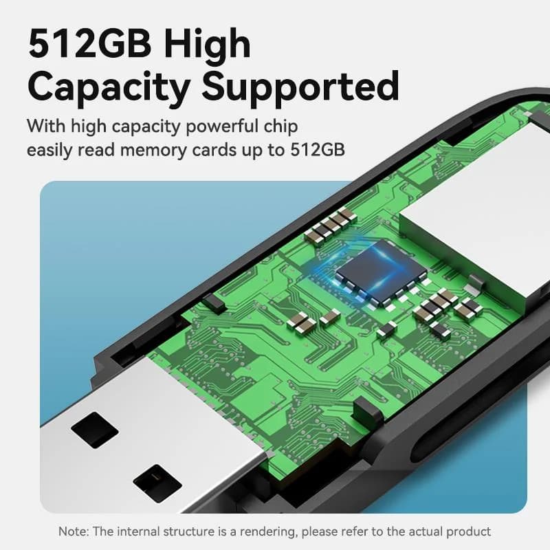 MEMORY READER USB3.0/SD/TF CLFB0 VENTION - Image 7