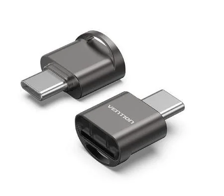 MEMORY READER USB-C/MICROSD CLMH0 VENTION - Image 1