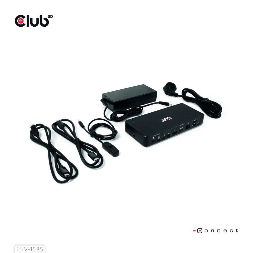 NB ACC DOCKING STATION/USB-C 120W CSV-1585 CLUB3D - Image 3
