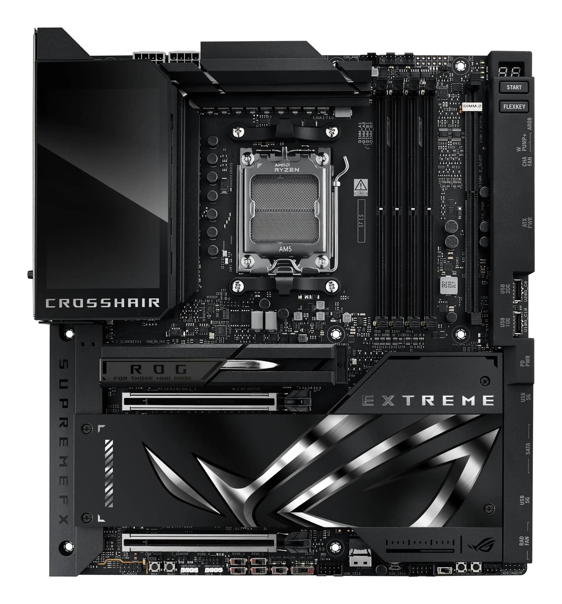 Mainboard|ASUS|AMD X870E|SAM5|EATX|Memory DDR5|Memory slots 4|CROSSHAIRX870EEXTREME - Image 3