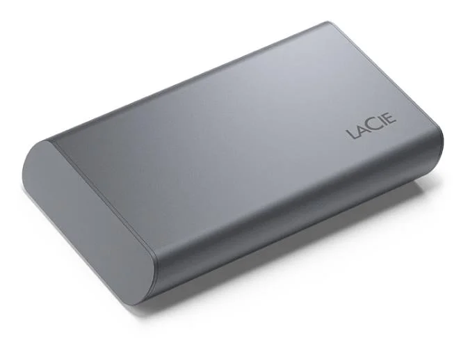 External SSD LACIE Read speed 1050 MB/s Write speed 450 MB/s NVMe Yes 1000 GB STKH1000800 - Image 1
