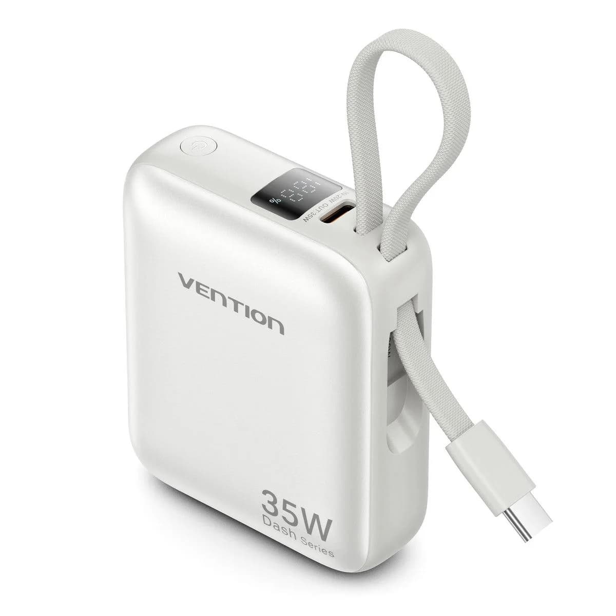 POWER BANK USB 10000MAH 35W/MINI BEIGE FHEN0 VENTION - Image 1