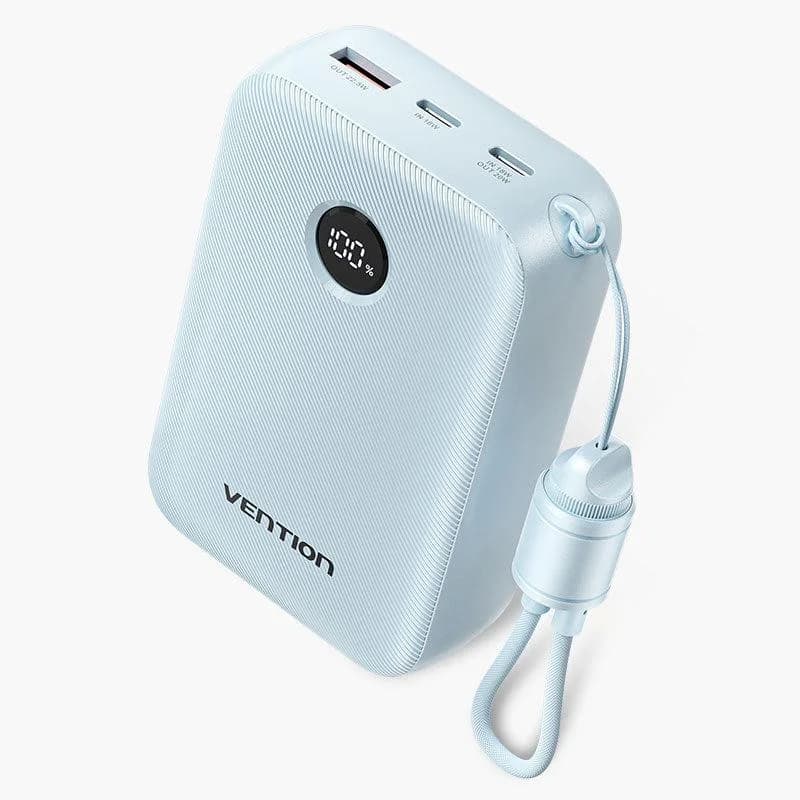POWER BANK USB 20000MAH 22.5W/BLUE FKBL0-C VENTION - Image 1