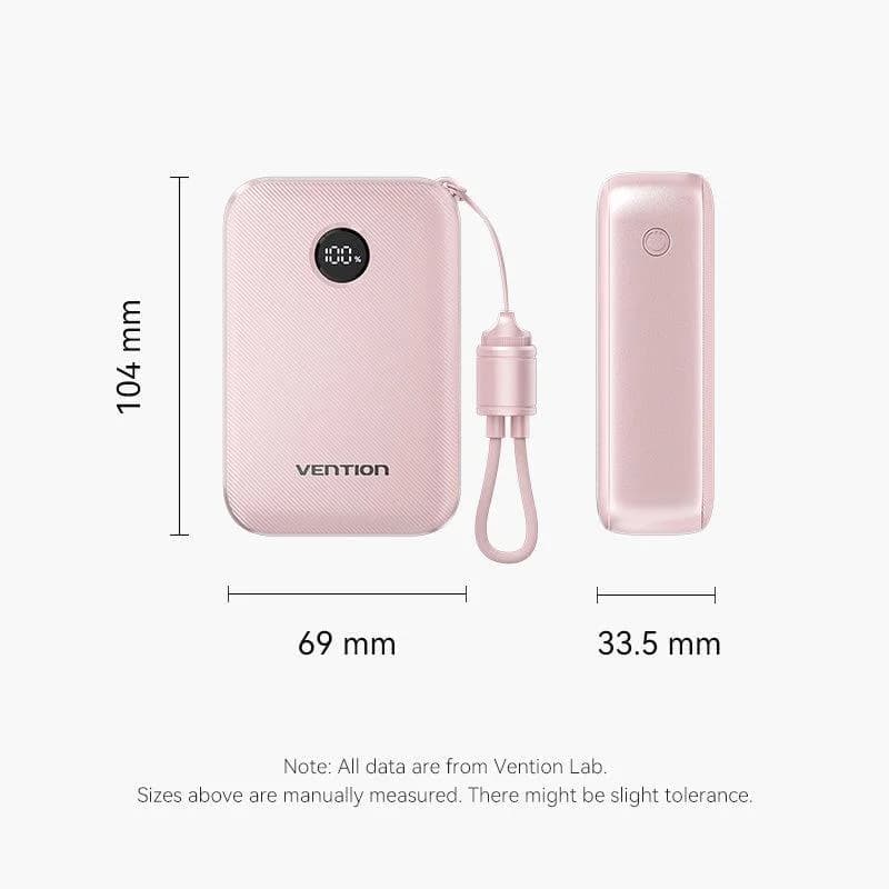 POWER BANK USB 20000MAH 22.5W/BLUE FKBL0-C VENTION - Image 15