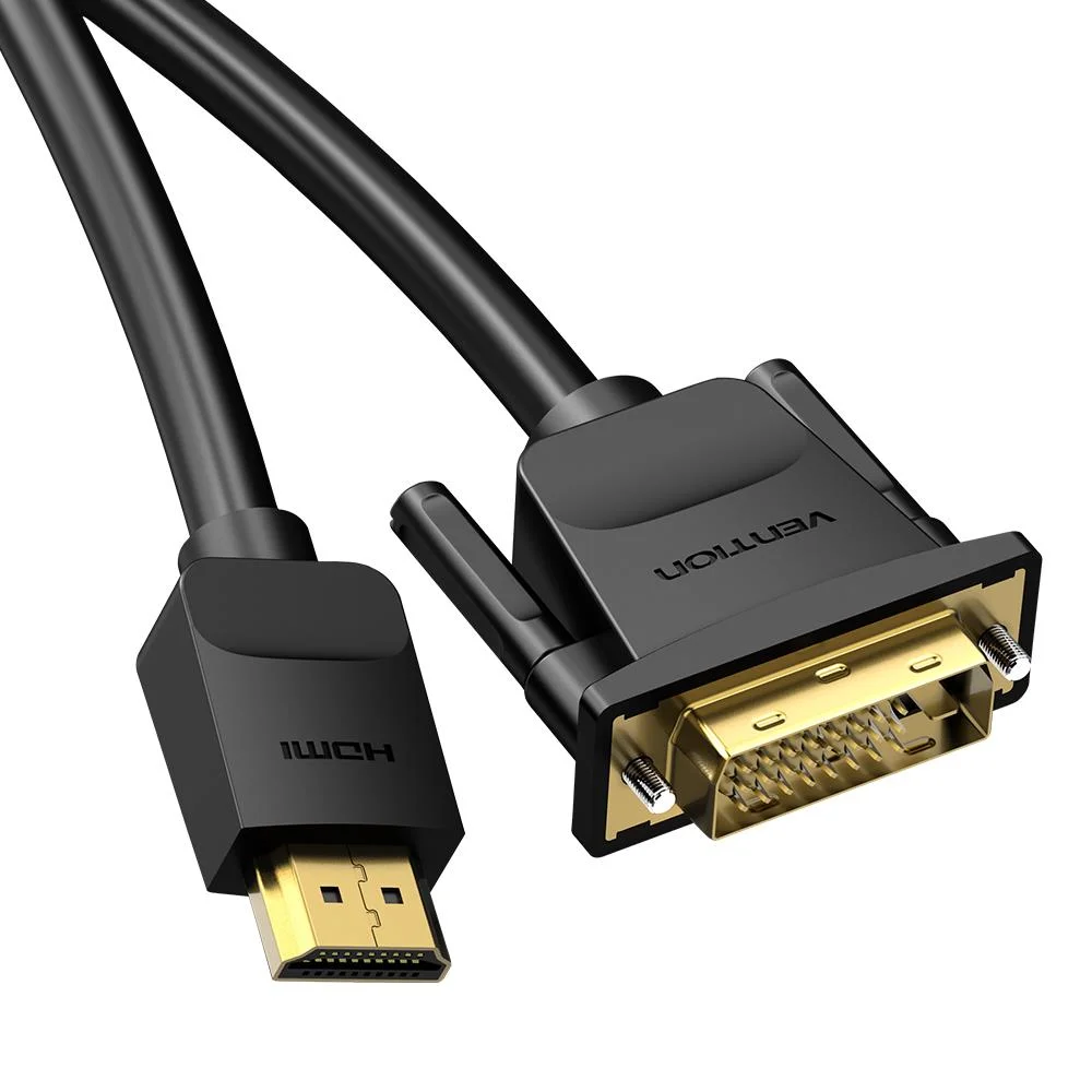 CABLE HDMI TO DVI 2M/BLACK ABFBH VENTION - Image 2