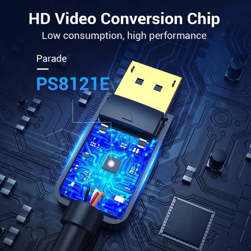 CABLE DP TO DVI 1M/BLACK HAFBF VENTION - Image 10