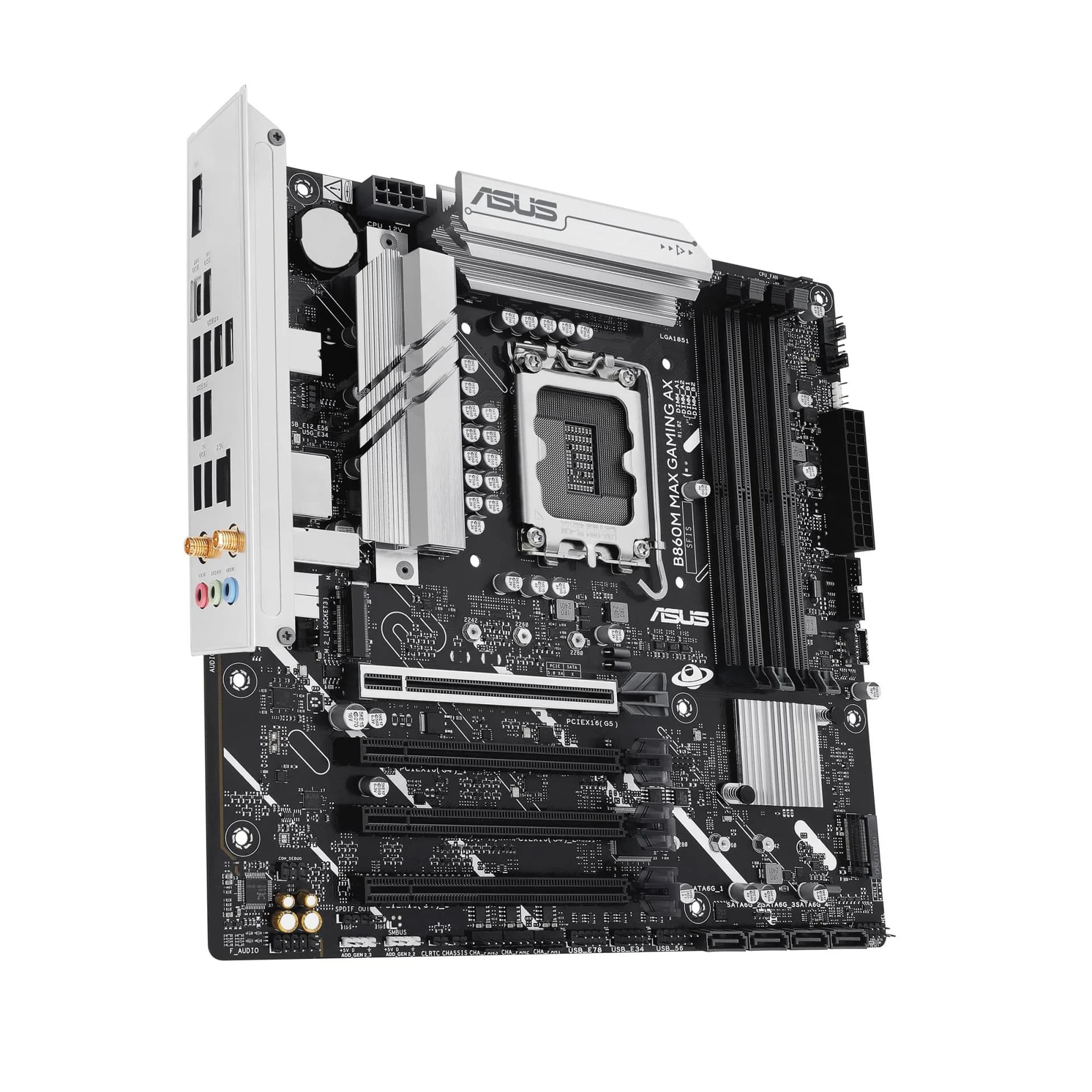 Mainboard|ASUS|Intel B860 Express|LGA1851|Micro-ATX|Memory DDR5|Memory slots 4|B860MMAXGAMINGAX - Image 6