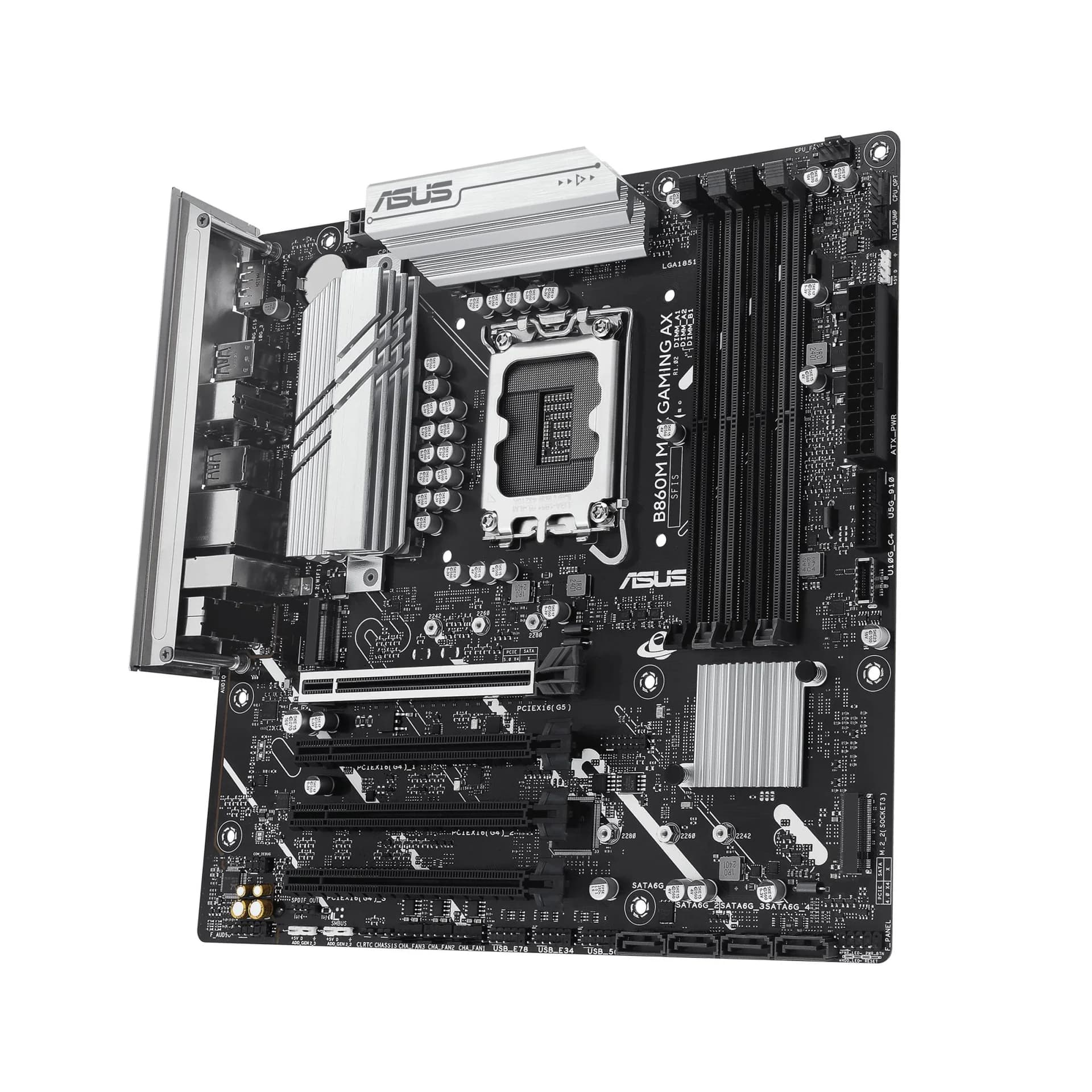 Mainboard|ASUS|Intel B860 Express|LGA1851|Micro-ATX|Memory DDR5|Memory slots 4|B860MMAXGAMINGAX - Image 7