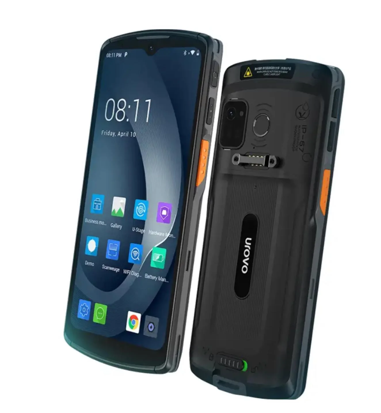 HANDHELD DATA TERMINAL 6.5"/8/128GB DT665G-8WNBE02 UROVO - Image 1